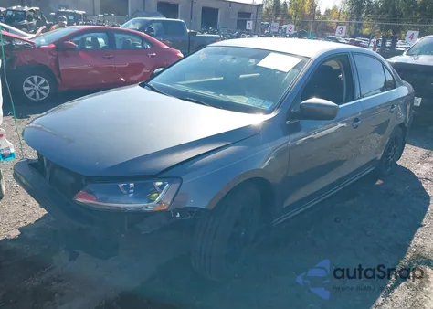 2017 Volkswagen Jetta 1.4T S from USA, damaged, VIN 3VW2B7AJ7HM411646